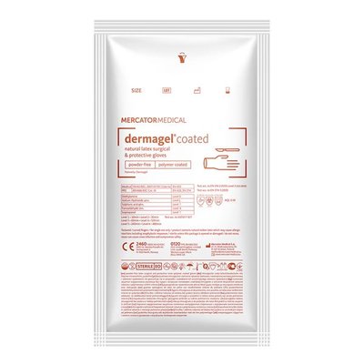 Rukavice DermaGel sterilní, 1 pár - 7