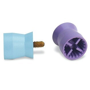 Gumki Young Petite Webbed Screw Soft Purple, Latex Free 144szt w op krótka, miękka, Screw Type