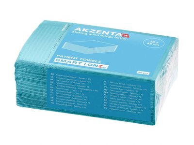 Ochranné roušky pro pacienty, 2-vrstvé, 500ks ice blue