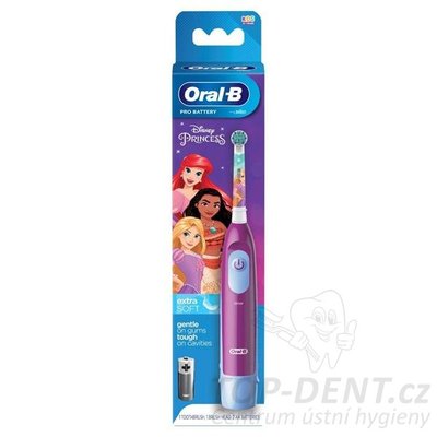 Oral-B dětský bateriový zubní kartáček PRINCESS