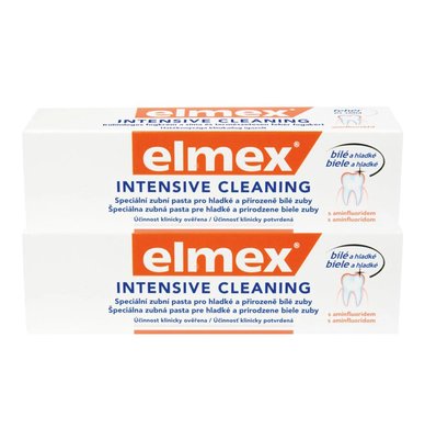 Elmex Intensive Cleaning zubní pasta 2x50 ml