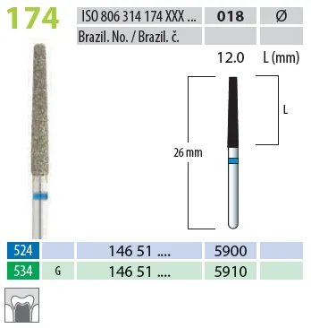 Brousek diamantovaný T 806.314.174.534.018