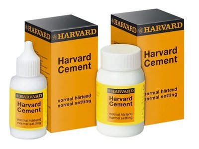 Harvard Cement normal setting, č.4 prášek žlutý 100g