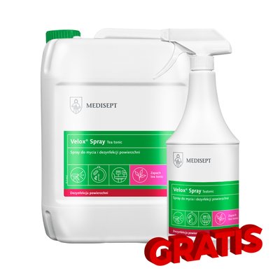 Velox Spray 5 l Tea Tonic + Velox Spray 1 l Tea Tonic GRATIS