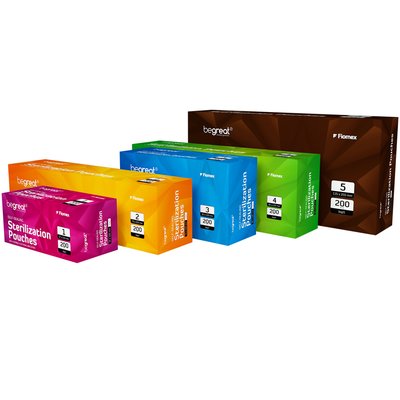 Samolepící sterilizační sáčky - 57x 100 mm