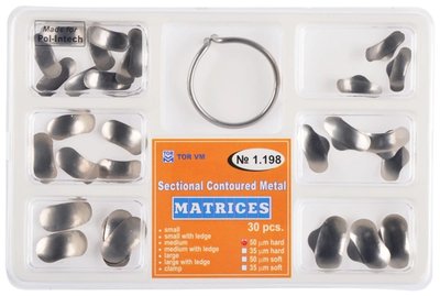 Matrice sekční, 30 ks - Tloušťka 0,05 soft - měkké