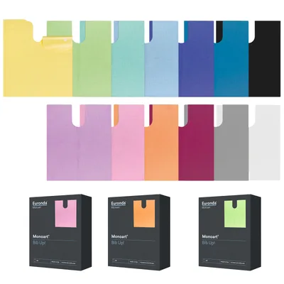 Skládané roušky Monoart Bib Up! NEW - Zelená