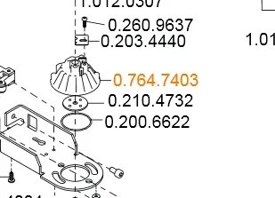 Šroubení tlakové lahve