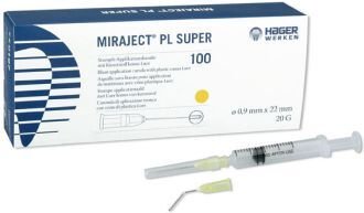 Miraject PL Super - jehly 0,9x22mm, 100ks