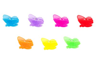 Zabawka - Spinka do włosów motylek 1 szt.