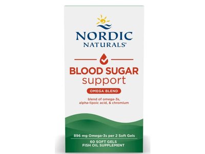 Nordic Naturals - Podpora krevního cukru, 60 softgel kapslí