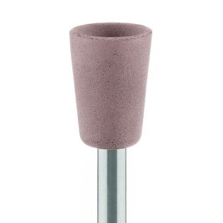 Meisinger gumka do ceramiki 9653P.204.070 jasnoróżowa, kielich długi wąski na kątnicę, do wygładzania