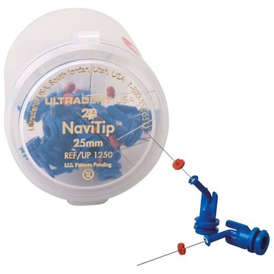 NaviTip 30G - kanyly, 20ks 25mm modré