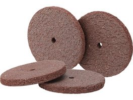 297727 - Lochscheiben rot-braun 25x3mm