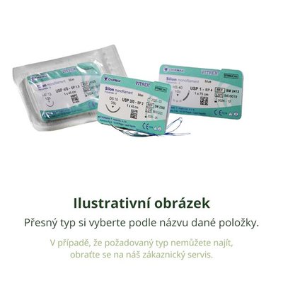 Silon MNF blue DS25 EP3 USP2/0, 1x75cm, 24ks