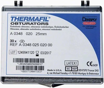 Thermafil 30szt. 25mm 20 Maillefer