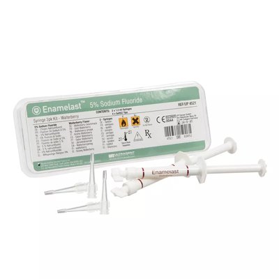 Enamelast lakier fluorkowy 2strz. x 1,2ml Smak arbuzowy UP 4521