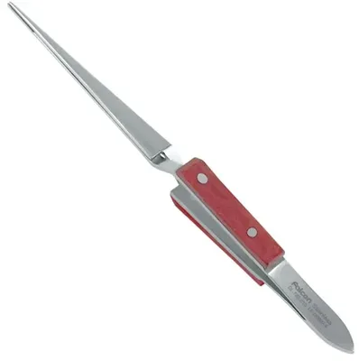 Tweezers soldering straight 160mm