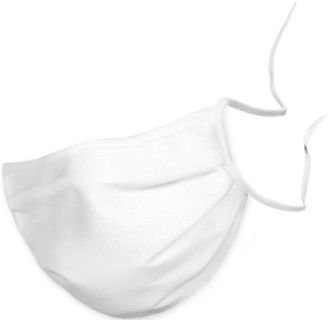 Ochranné masky bavlněné, 5ks bílé