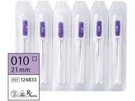 smart K-Feilen - Sortiment 6 Stück 21 mm ISO 045-080