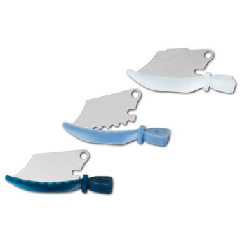 PALODENT V3 klínky WedgeGuard, malé, tmavě modré, 50 ks