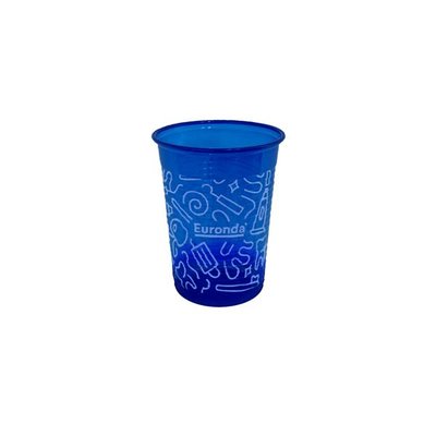 Kelímky Monoart Euronda Graffiti 200ml modré 1000ks