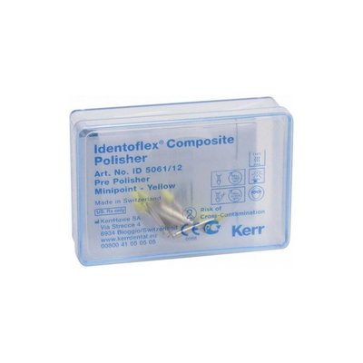 Kerr Identoflex™ Composite Polisher Minišpička (5,8mm Ø 3,5mm) Žlutá 12ks