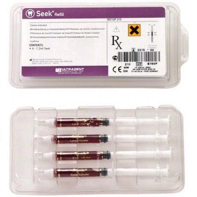 Seek Caries Indicator Refill, 4x 1,2 ml