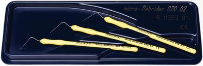 Micro-Debrider 020.02 żółty 3szt/opak. Maillefer