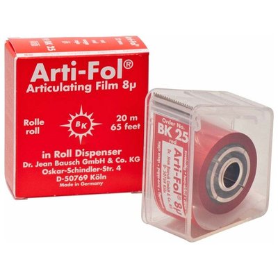 Arti-Fol oboustranná 20m v zásobníku červená