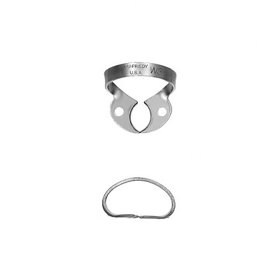 RDCMW3- MOLAR Rubber Dam Clamps-Spony - 1 ks