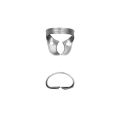 RDCM25 - RIGHT MOLAR Rubber Dam Clamps-Spony - 1 ks