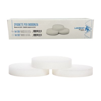 Endo houbičky Larident - 5.5 cm x 1.0 cm – 25 ks