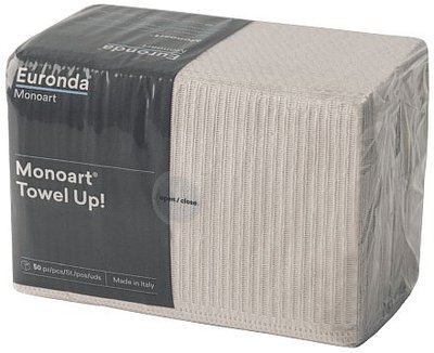 Podbradníky Monoart Towel Up! skladané naturálne