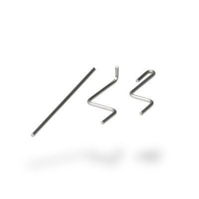 Kovové piny pro vypalovací stojánek do pece Programat