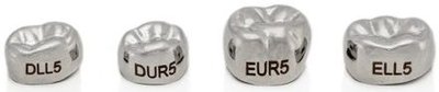 NuSmile SSC Pre-contoured 2nd Primary Molars EUR3
