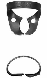Rubber Dam Clamp 25 Hu-Friedy Black Line