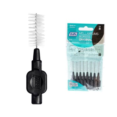 TePe® Mezizubní Kartáčky Original Černá Ø1,5mm 8ks