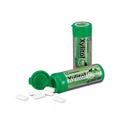 Xylitol dětská žvýkačka jablko 30 ks
