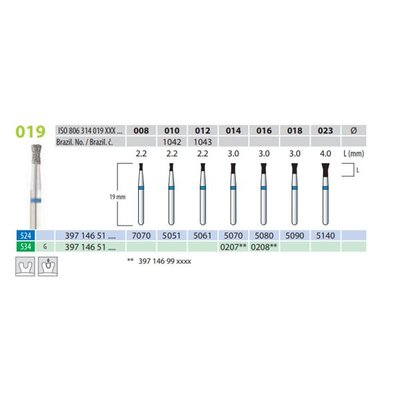 Brousek Dia 0208 (5 ks/bal)