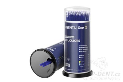 Akzenta Top Sticks Plus Micro aplikátory FINE (tmavě modré), 4x100ks