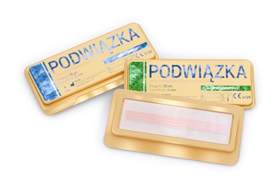 Włókno stomatologiczne PODWIĄZKA 10 cm Arkona - szerokość 2 mm