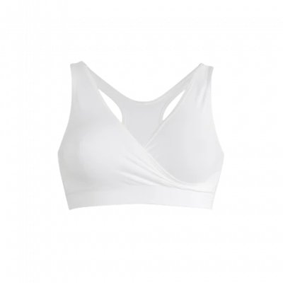 Medela noční těhotenská a kojicí podprsenka, bílá, velikost M