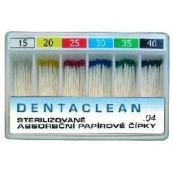Čepy papírové Dentaclean 20/04 100ks