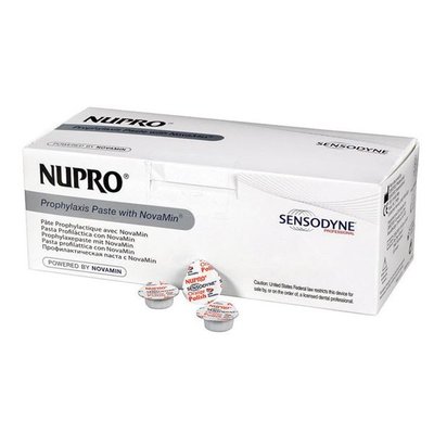 Nupro Sensodyne leštící orange s fluoridy 175x1,9g kalíšky