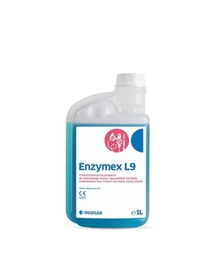 Enzymex L9 - butelka 1L trójenzymatyczny preparat do mycia i dezynfekcji instrumentów Zamiennik Aniosyme DD1
