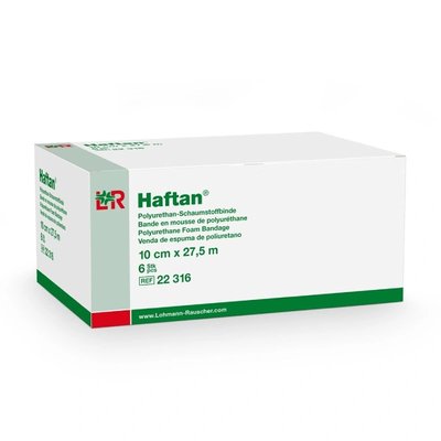 Obinadlo tenké pěnové Haftan 10cm x 27,5m (bal.6ks)