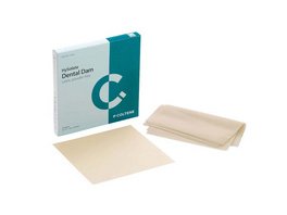 HySolate Dental Dam - Packung 36 Stück grün, 152 x 152 mm, mittel