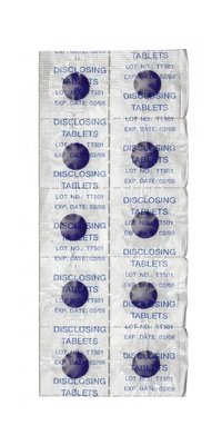 Curaprox PCA 222 tablety na zvýraznění plaku 100 ks