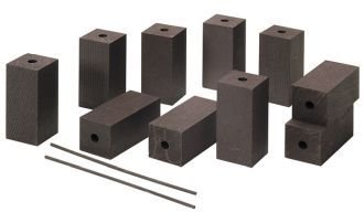 Active Carbon - bločky z aktivního uhlíku, 10ks